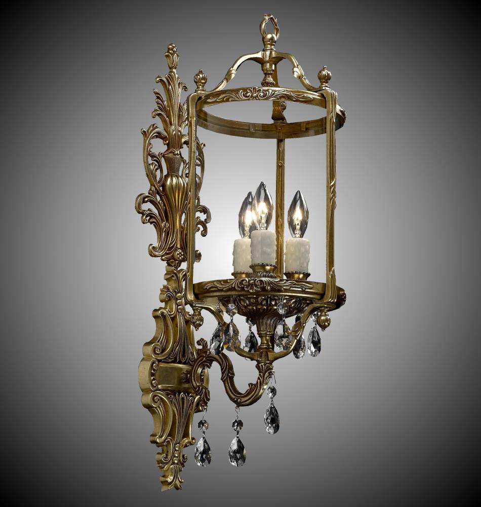 Three Light Wall Sconce